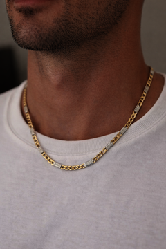 Žluté zlato řetízek pánský 50cm